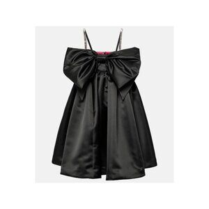 NWT Nina Ricci Black Bow Mini Dress | Cocktail Dress | Party Dress | Size 2